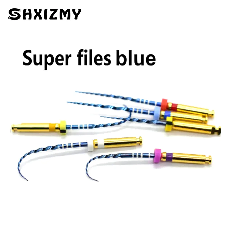 6 шт. стоматологические файлы SX-F3 предварительно гибкие нитиноловые роторные