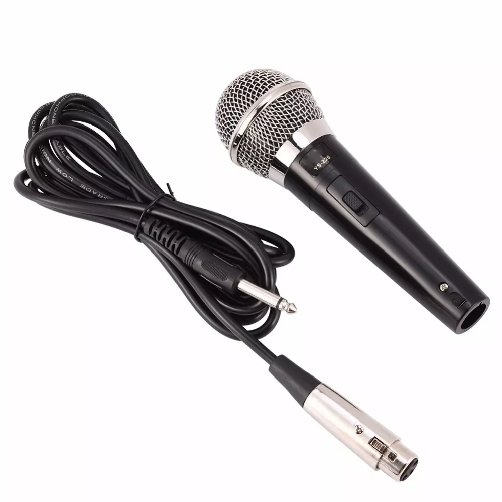 

Микрофон для караоке, ручной профессиональный проводной динамический микрофон с чистым голосом, для караоке, вокальных представлений и муз...