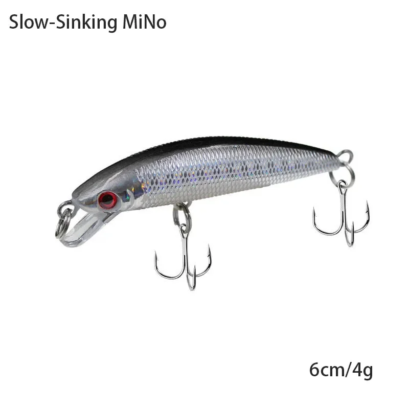 Рыболовная приманка для гольяна Sanbenko Minnow Easy Shiner Chatter Bait Рыболовный воблер Поппер