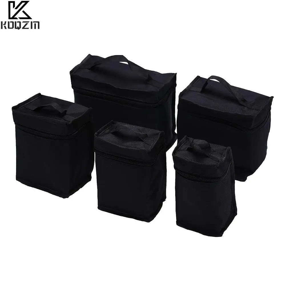

Capacity Zipper Black Folding Art Markers Zipper Canvas Storage Pencil Bag Hold 36/48/60/80Pcs Markers Pen Large