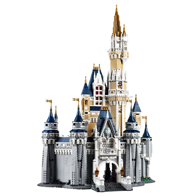 

Compatible 71040 16008 4080Pcs Princess Castle Building Blocks Kits Bricks Sets Educational City Toys For Girl Chil