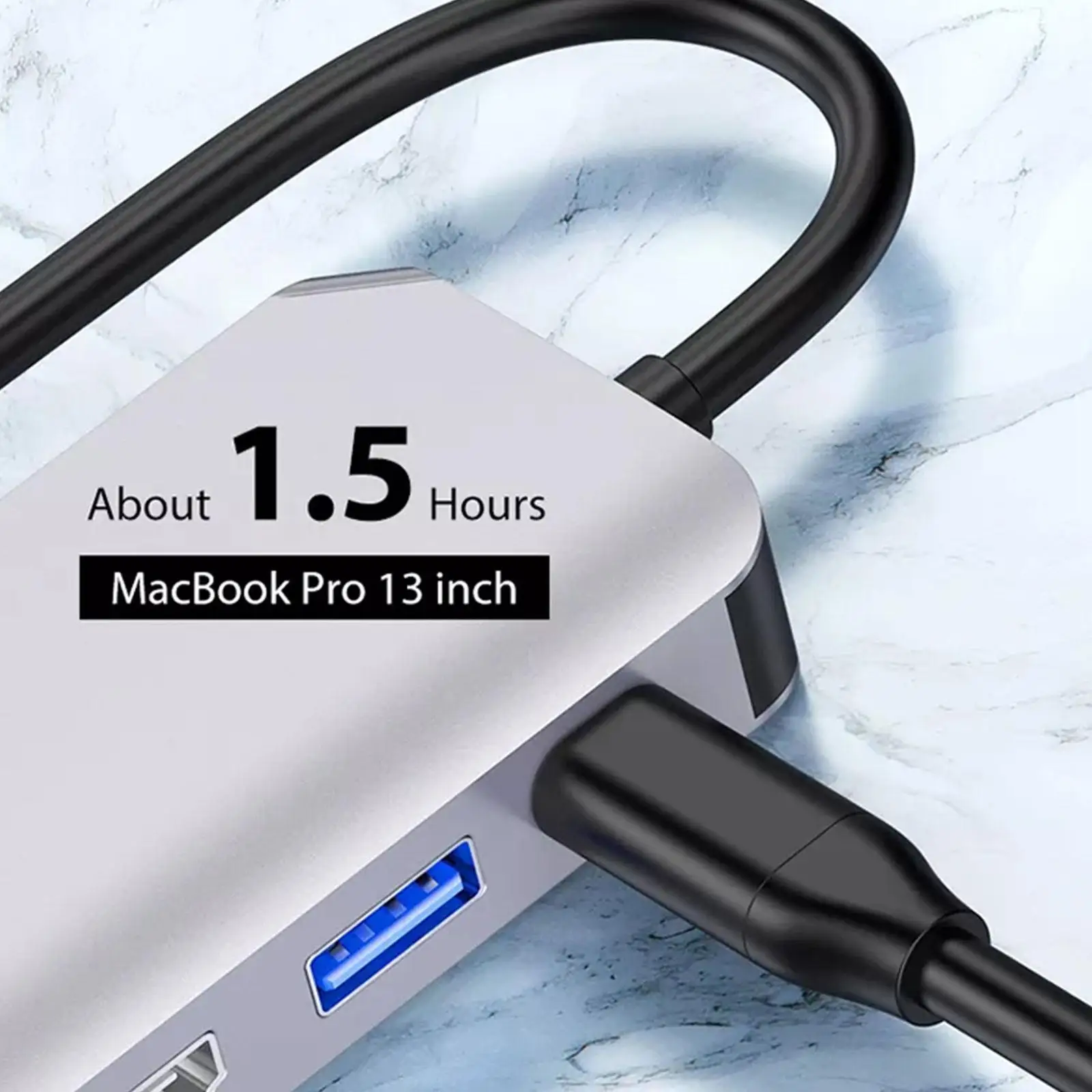 

USB C к HDMI-совместимый адаптер VGA-концентратор USB3.0 удлинительная док-станция с аксессуарами MacBook Pro разветвитель типа C F1G6