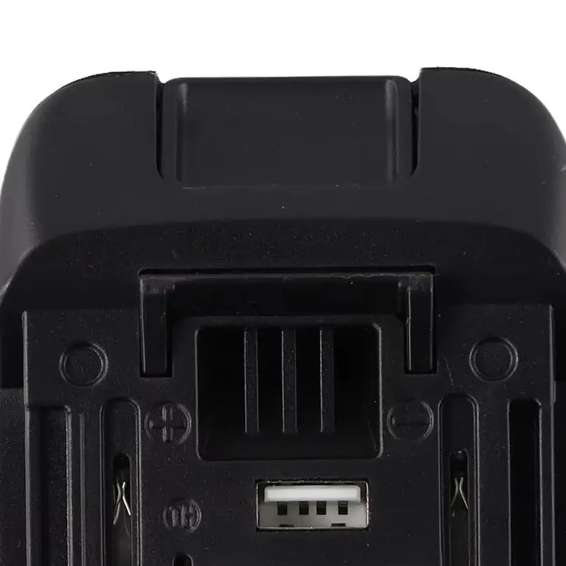 Фото Адаптер-конвертер для аккумуляторов DM18M с USB-портом для зарядки электроинструментов 18В/20В (из DCB200 в BL1830) №1