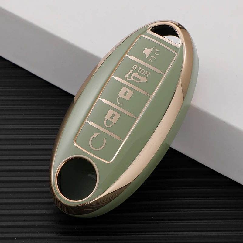 

Чехол для ключа из ТПУ для Nissan X Trail T32, 3, 4, 5 кнопок