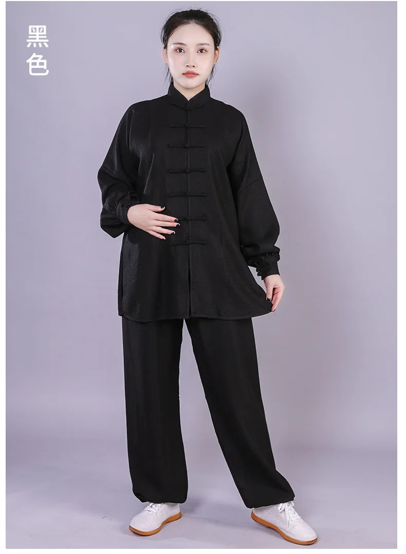 Униформа Тай Чи хлопок и лен Тайцзицюань китайский традиционный костюм ушу