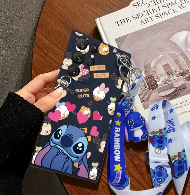 Стич брелок мягкий чехол для Honor X8A X7A X7 X8 X9 X6 X6S X9A 9X 50 70 80 20 X9B 10i 90 Magic 4 5 Lite TPu