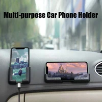 1set multifunctional car phone holder bathroom phone holder self adhesive stand car bracket auto interior accessories