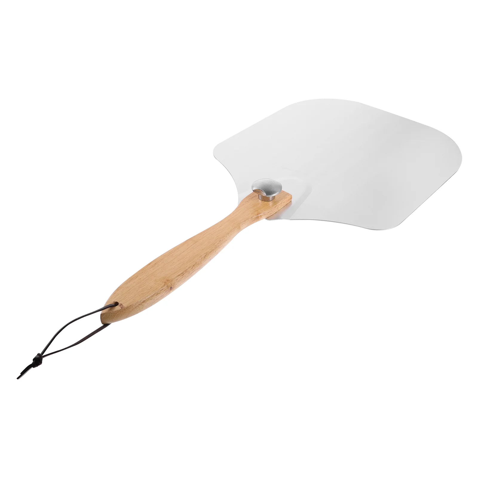 

Pizza Peel Pie Cake Baking Paddle Turningspatula Foldable Server Wood Handle Lifter Kitchen Metalround Gadgets Bread Bbqhandled