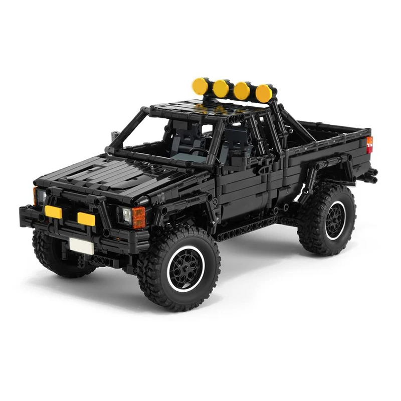 Фото Изысканный новый строительный блок MOC, внедорожный горный грузовик, технические модули, кирпичная модель, подарок, Рождественская игрушка, набор для сборки «сделай сам» №3