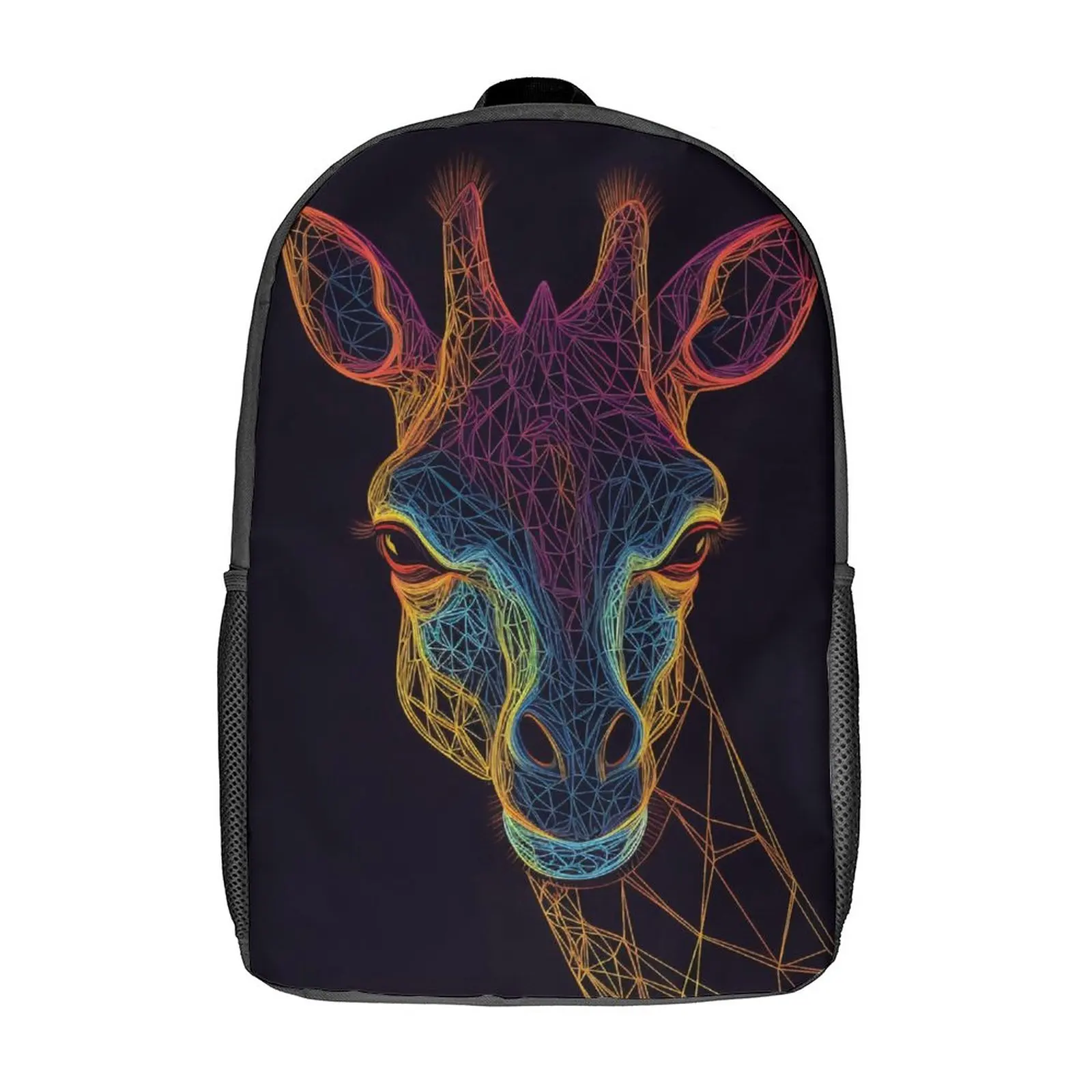 

Giraffe Backpack Neon Minimalist Cycling Backpacks Men Colorful Soft School Bags Stylish Rucksack