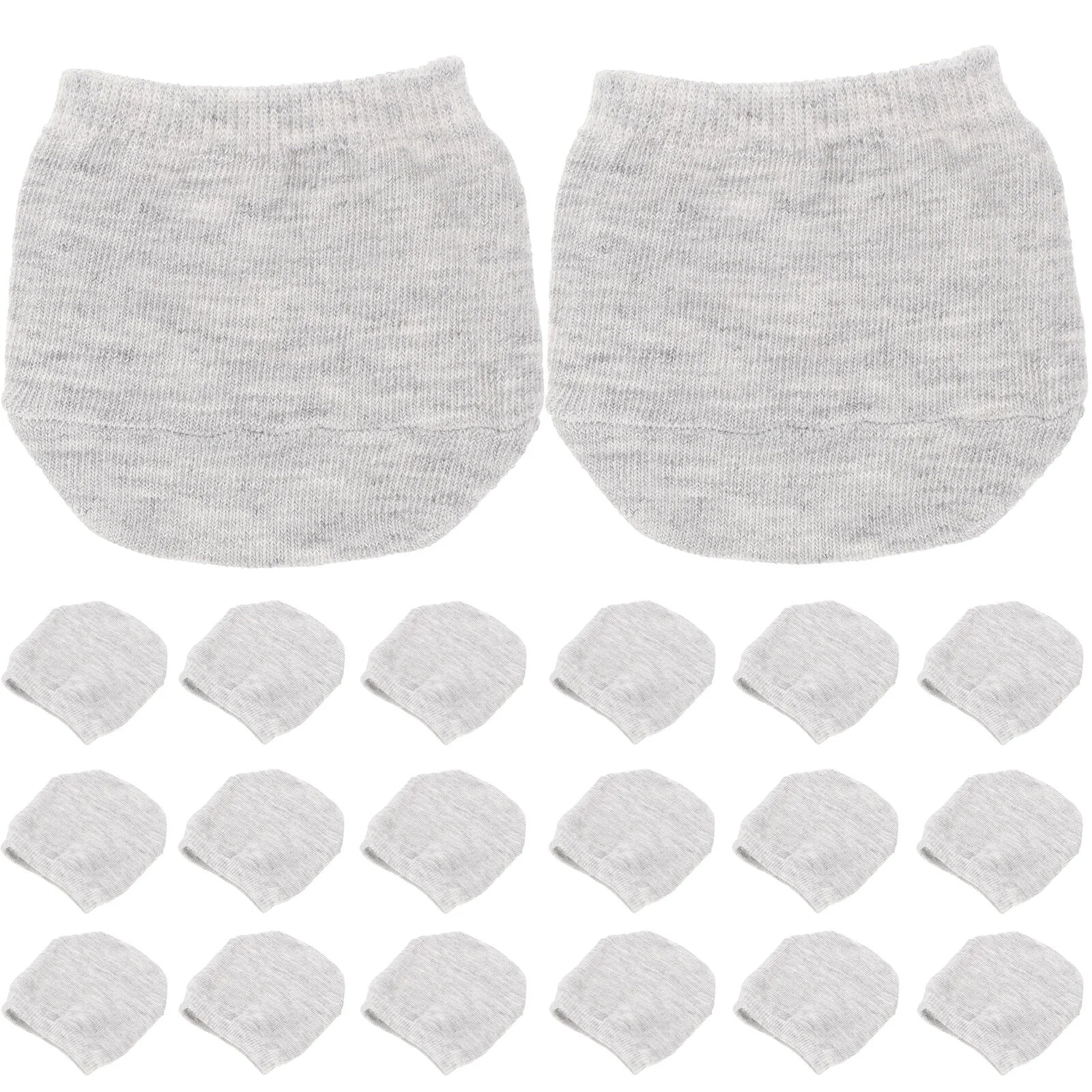 

10 Pairs Half Socks Womens Comfortable Heels High Liner Cotton Miss Forefoot Invisible