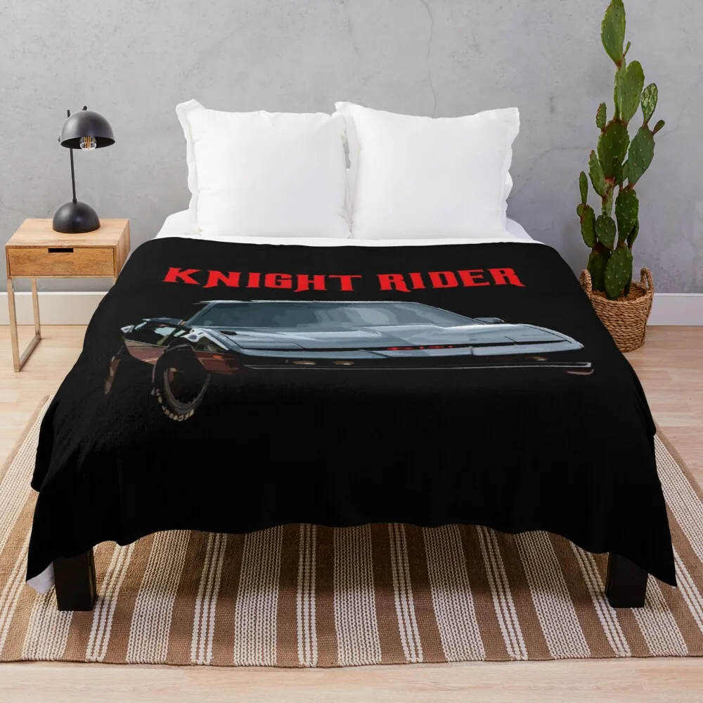 

Knight Rider K.I.T.T. Firebird Throw Blanket retro blankets big thick furry couple blanket