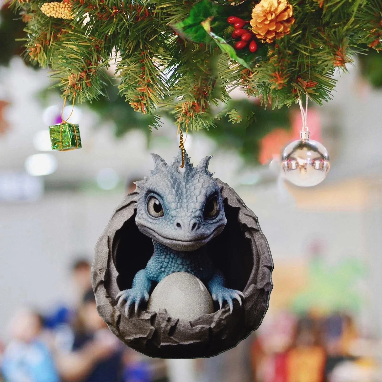 Красочный декоративный кулон в виде динозавра украшение для праздника подвески