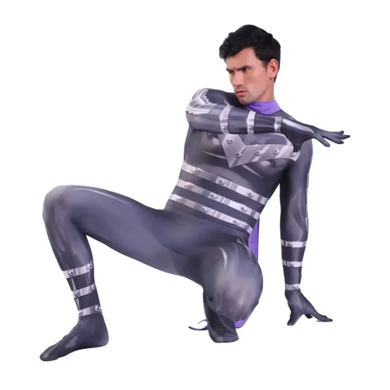 Косплей Костюм ONE PUNCH-MAN Speed-O'-Sound Sonic Zentai Костюмы Комбинезон Аниме Мужчины