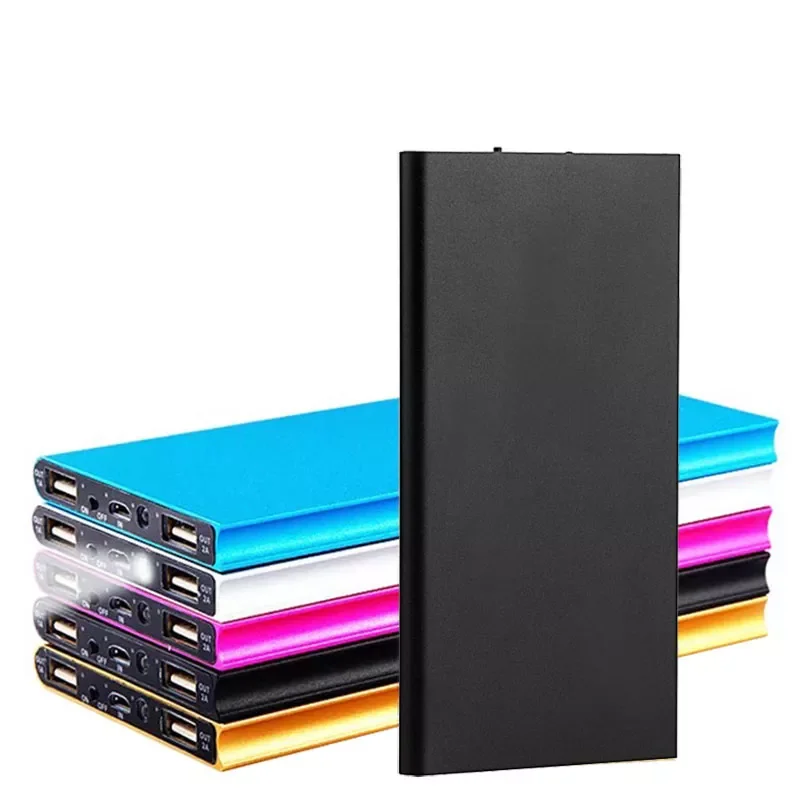 

NEW 2023 20000mAh Ultra Slim Portable Charger Polymer Bank External battery Powerbank -bank for Mobile Phones