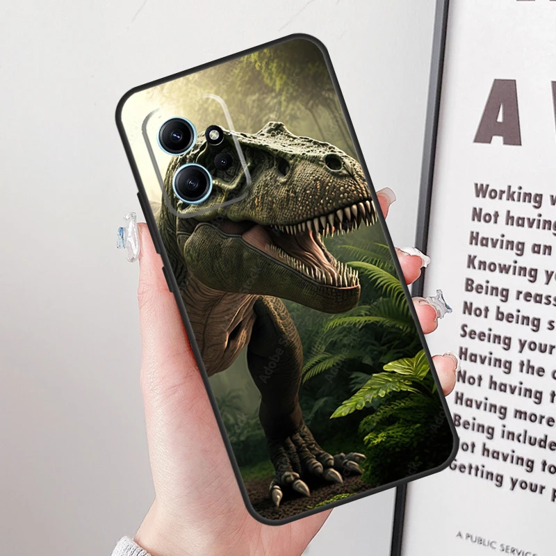 Чехол с тираннозавром T Rex для Xiaomi Redmi Note 12 8 9 10 11 Pro 12S 11S 10S 9S 8T C чехол