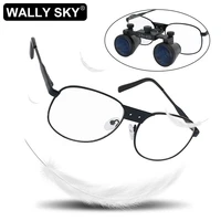 ultra light glasses for dental loupes brass frame for binocular magnifier with screw holes dental loupes accessories