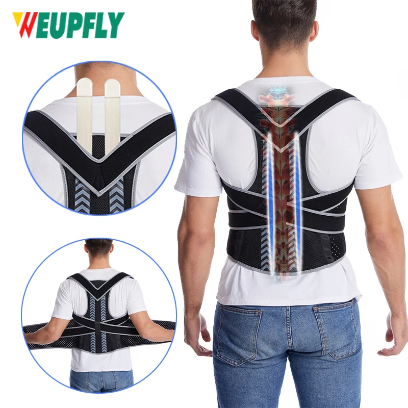 

Back Brace Posture Corrector Back Lumbar Support Shoulder Posture Support for Improve Posture Provide and Back Pain Relief