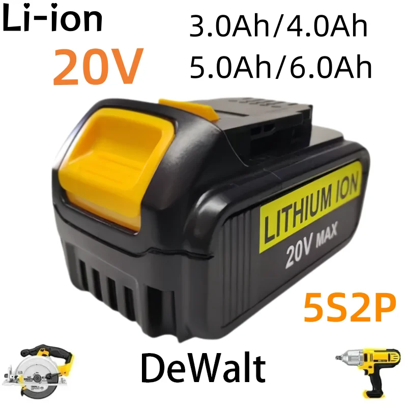 Литий-ионный аккумулятор для DeWalt DCB205 DCB201 DCB203