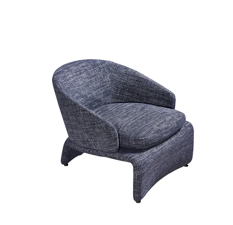

Italian Simple Modern Design Furniture Gray Lounge Furniture Armchair Single Design Living Room Furniture For Home Sofas