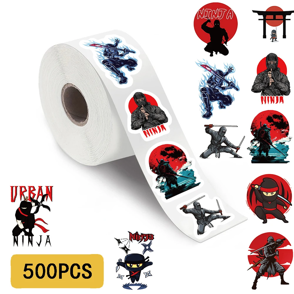 

500 Шт. Рулонных Наклеек-стикеров С Предупреждающими Надписями Для Ноутбуков, Мотоциклов, Кофейных Аппаратов