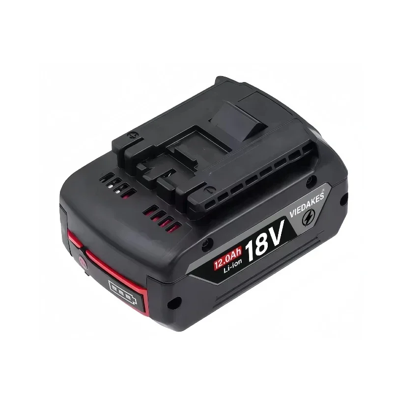 Фото Сменная литиевая батарея 12.0 Ач 18 В для Bosch 18 В (модели BAT620, BAT622, GBA18V) – Профессиональная аккумуляторная батарея №5