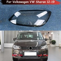car transparent headlight cover for volkswagen vw sharan 2012 2019 auto lampshade head lamp light shell glass lens housing case