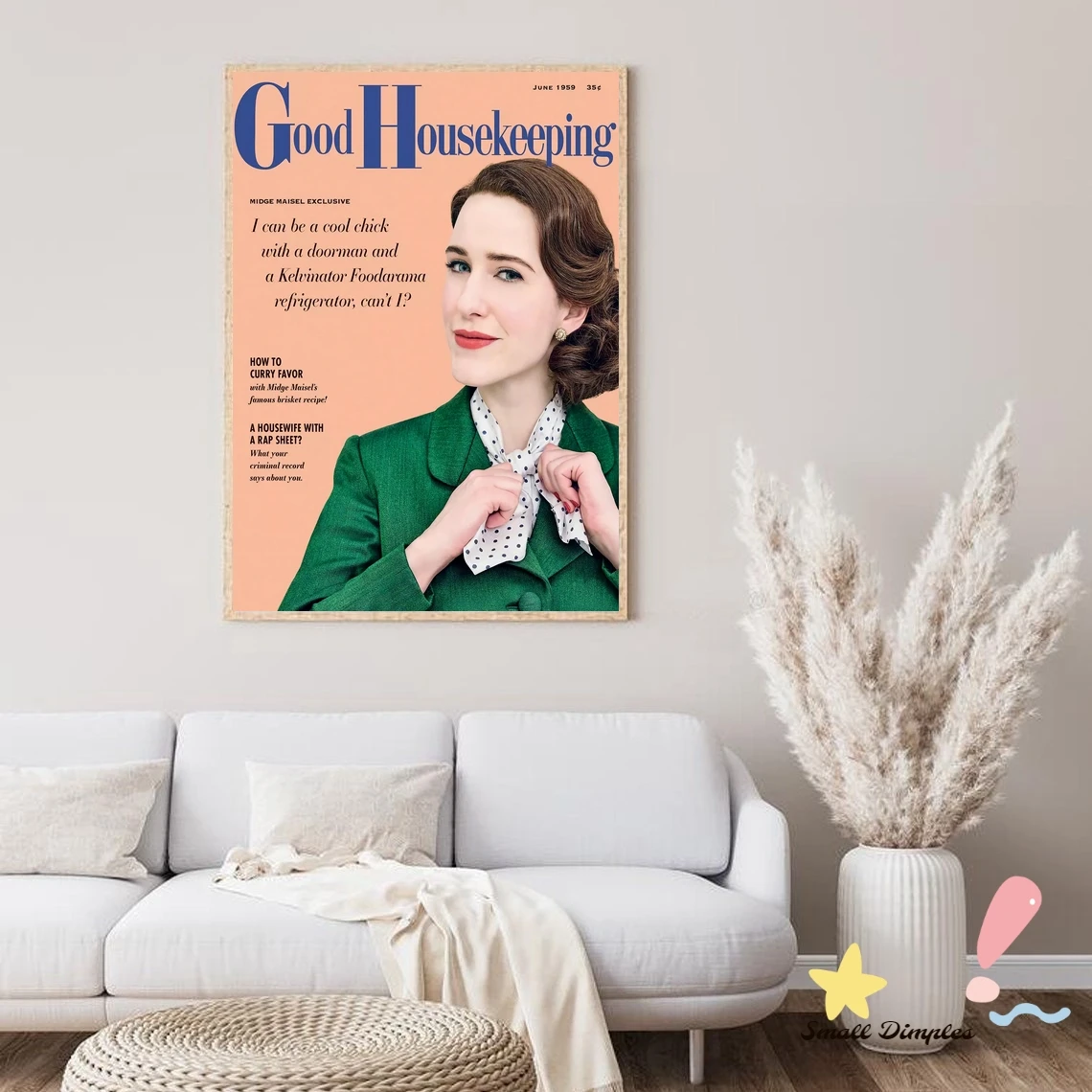 Удивительная Миссис Мауза постер фильма холст художественный принт украшение