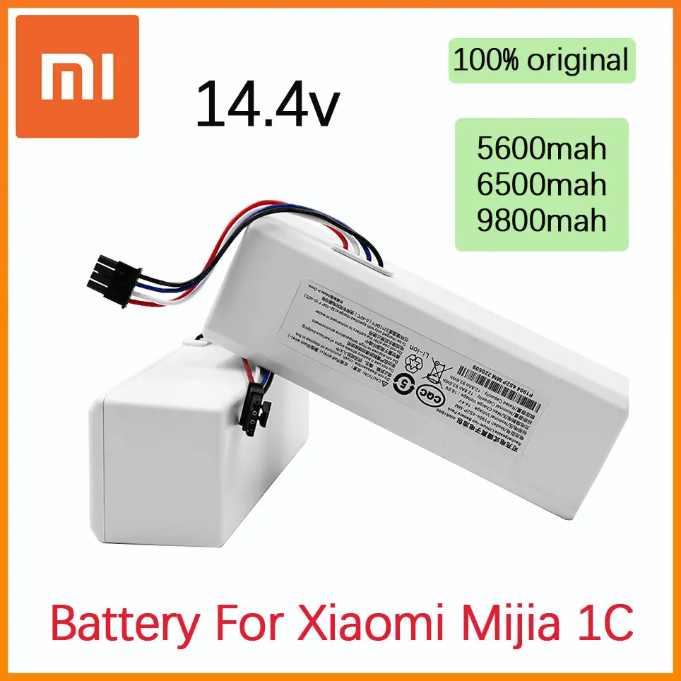 

Аккумуляторная литий-ионная батарея для робота-пылесоса Xiaomi Mijia Mi, 14,4 В, 5600 мАч