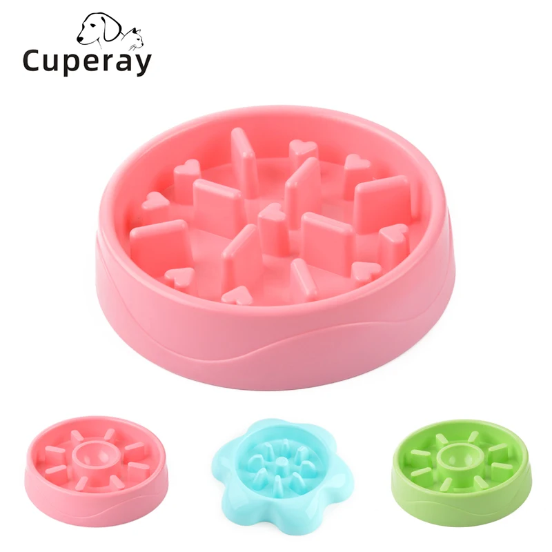 

Slow Feeder Dog Bowls Non Slip Puzzle Bowl Interactive Bloat Stop Dog Bowl Anti-Choking Dog Bowl for Small Medium Breed Dogs Cat