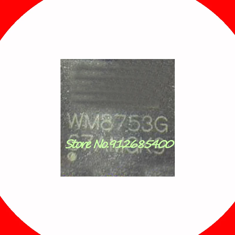 

5 шт./лот WM8753G QFN48 новые и оригинальные Фотообои