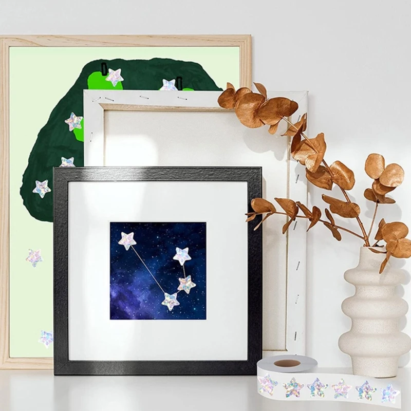 шт. наклейка в форме звезды сверкающая пятиконечная звезда для скрапбукинга