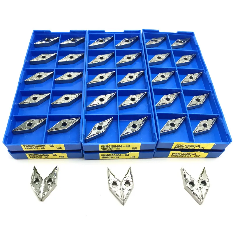 

VNMG160402 VNMG160404 VNMG160408 HA H01 Алюминиевый Токарный Инструмент CNC алюминиевый медный инструмент внешний токарный инструмент Токарные Пластины