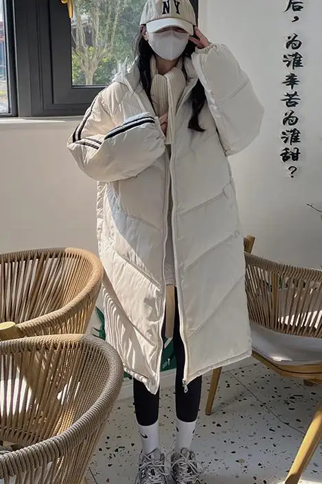 Зимнее Новое пуховое хлопковое пальто UMI MAO Женское средней длины свободная