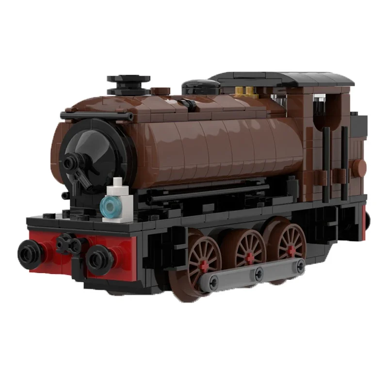 Популярная модель поезда в стиле аниме MOC строительные кирпичи 0-6-0ST двигатель