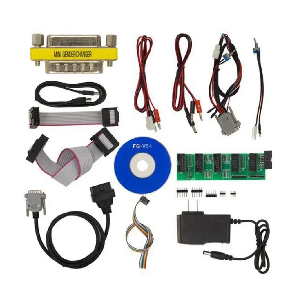 

FG TECH V54 FGTech Galletto 4 Master BDM OBD с адаптерами BDM для диагностического инструмента автомобиля, сканер автомобиля FG V 54