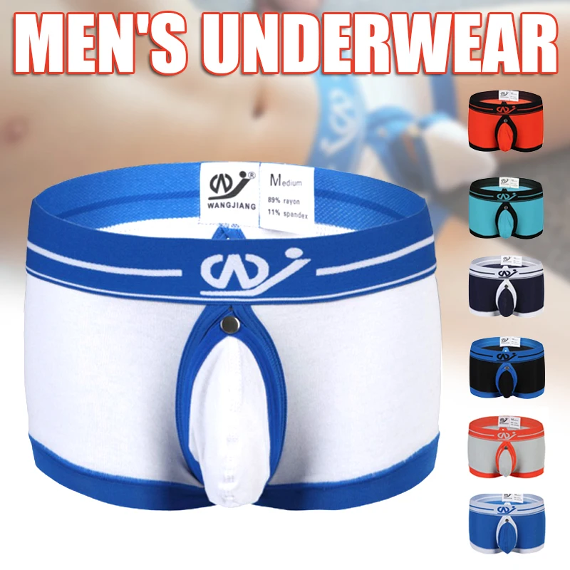 

Breathable Men Underwear Fast Drying Solid Color Thin Boxers Briefs Low Rise Breathable Underwear Solid Color Low Rise Pants d88
