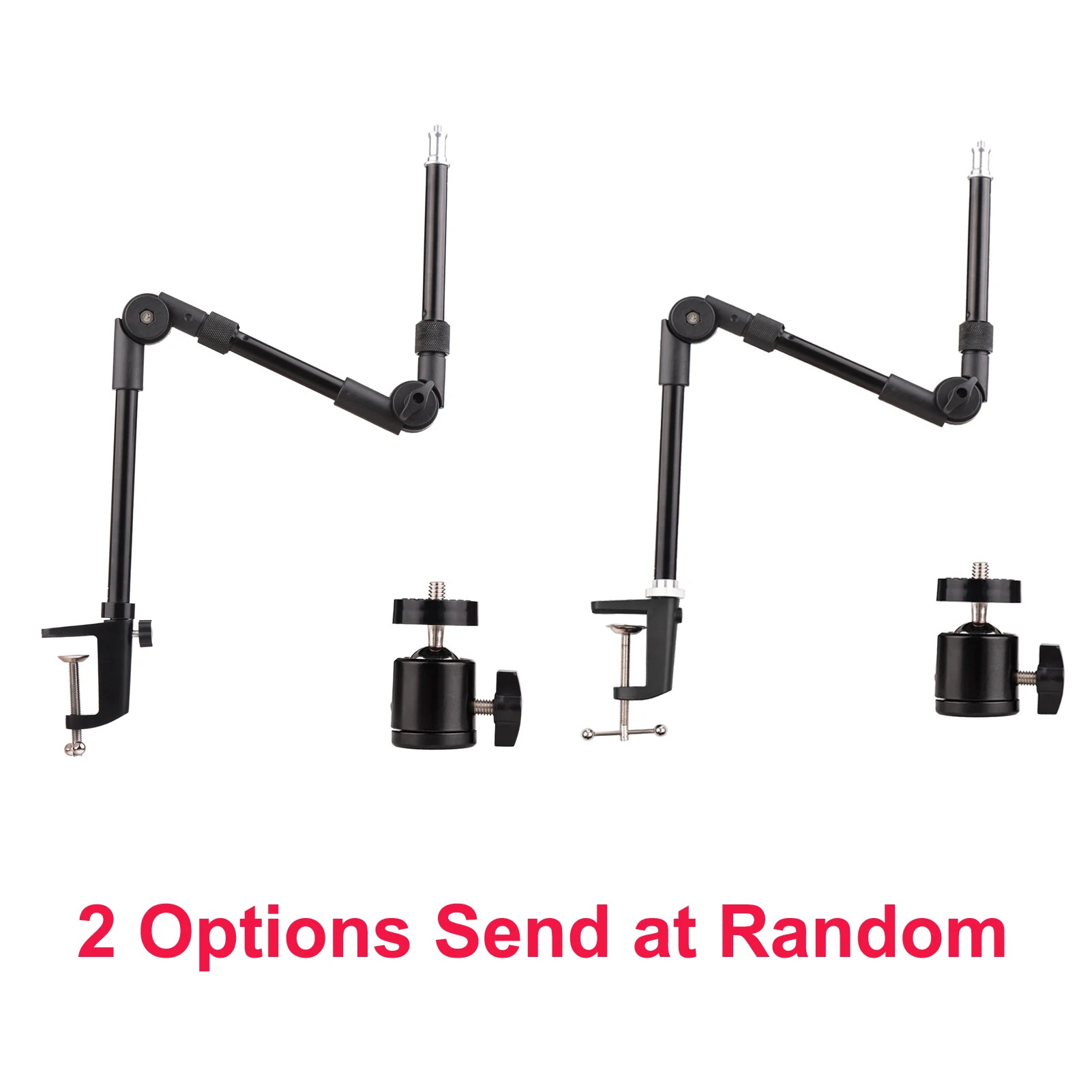 Гибкая Складная Настольная подставка Andoer металлический кронштейн с резьбовой