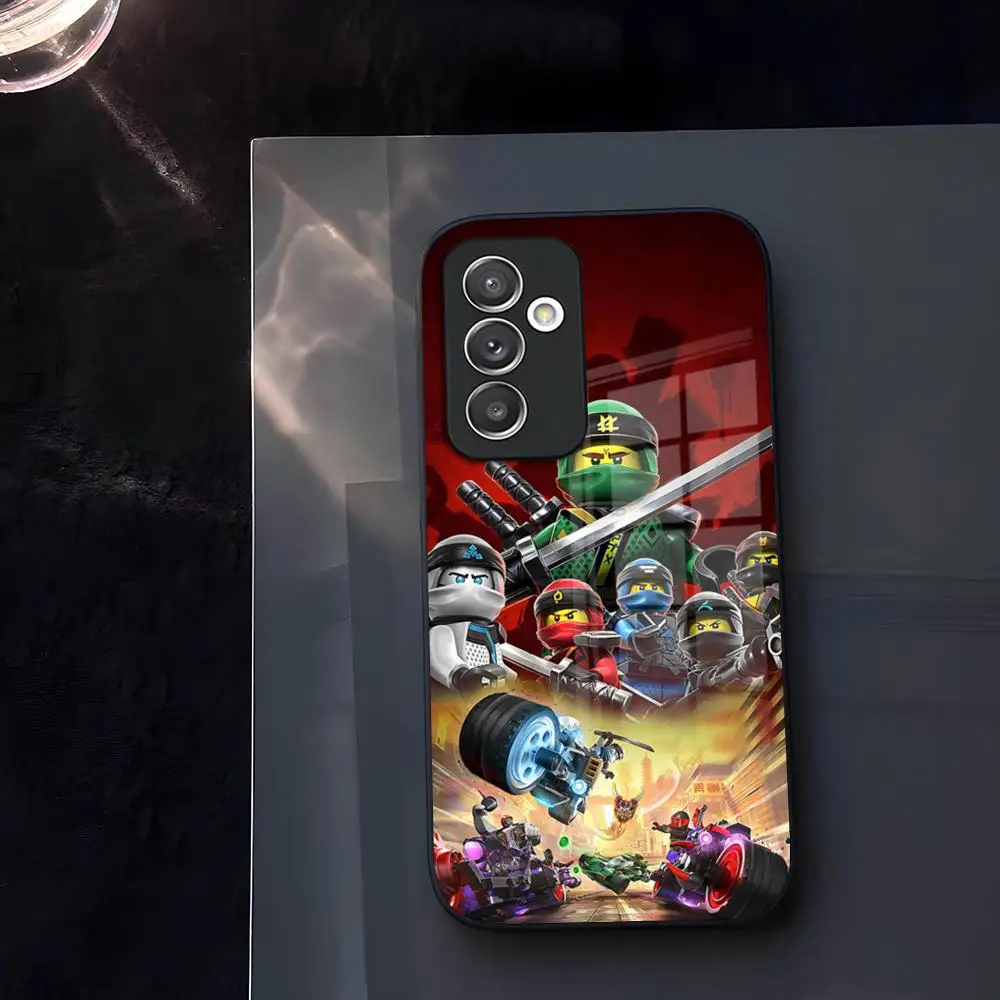 Стеклянный чехол для Samsung Galaxy S23 S24 S21 S22 S20 Ultra Fe Plus A34 A54 A24 A52 A53 M54