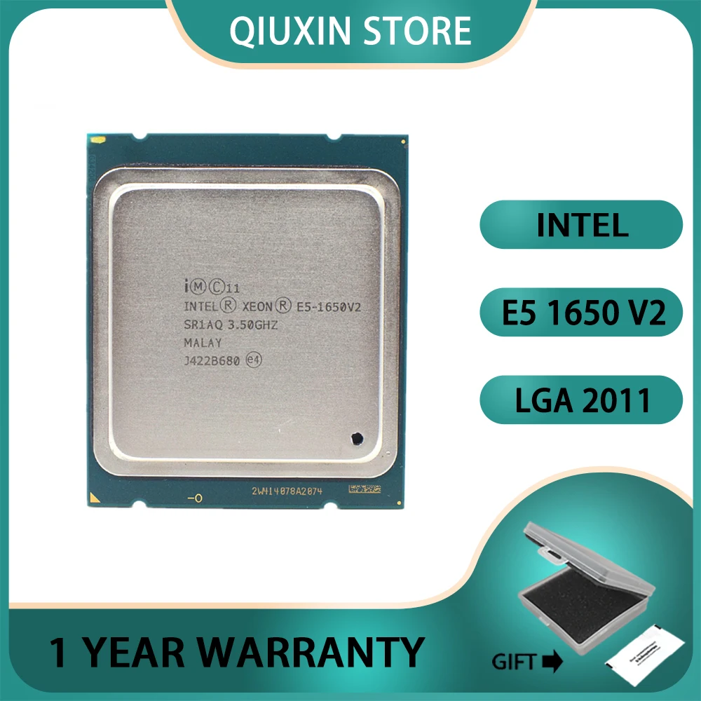 

Intel Xeon E5 1650 V2 CPU Processor 3.5GHz 6 Core 12Mb Cache Socket 2011