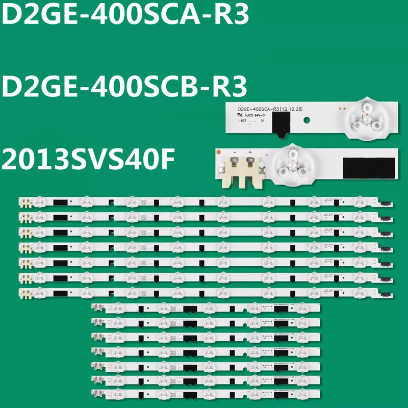 20 комплектов светодиодной ленты подсветки 2013SVS40F L8 L5 D2GE-400SCA-R3 D2GE-400SCB-R3 для UA40F5000