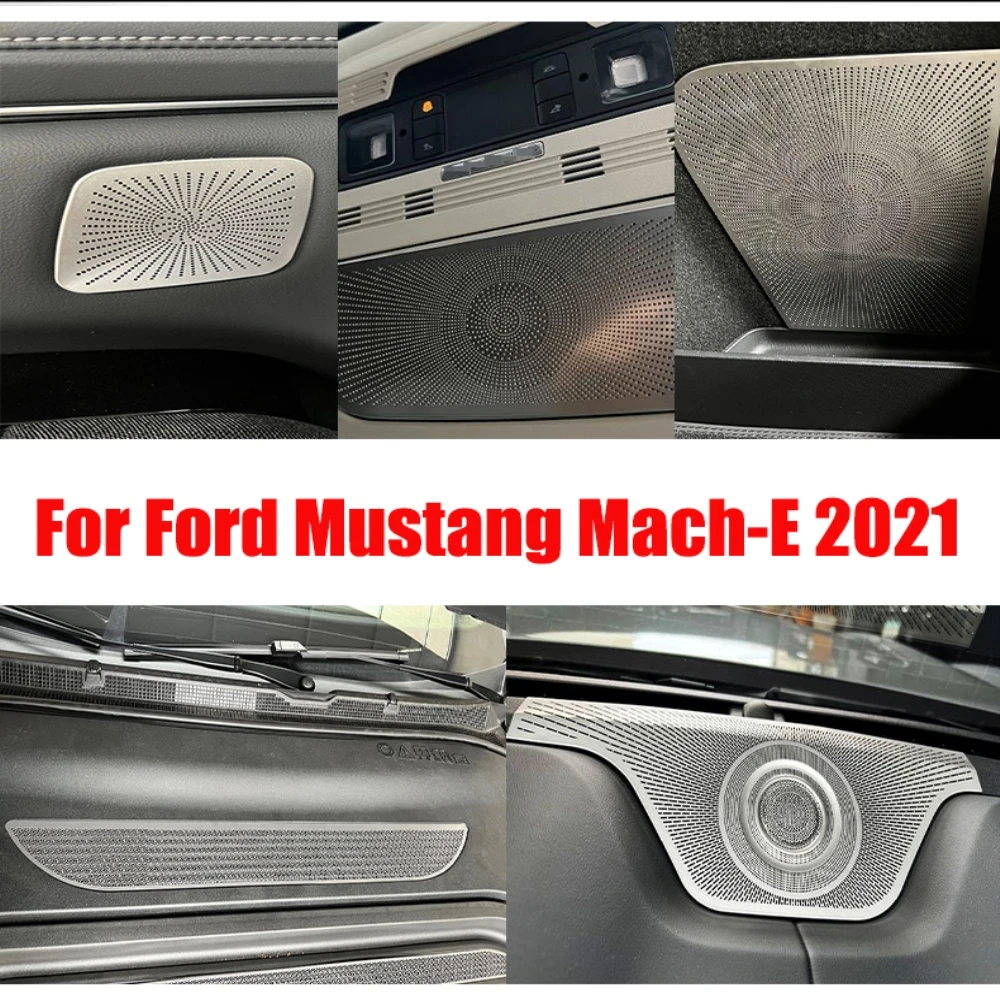 

Внутренняя 2021 для динамиков для Ford Мустанг Mach-E 2022, накладка декоративная