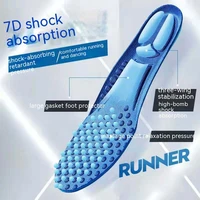 sports insoles for sneakers shock absorption breathable foot pads inner soles shoe sole template arch insole running feet shoes