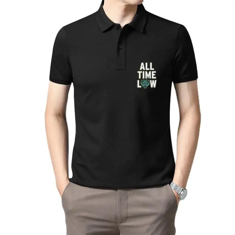 

Golf wear men All Time Low men Melted Roll Sleeve Atl for men polo t shirt for men