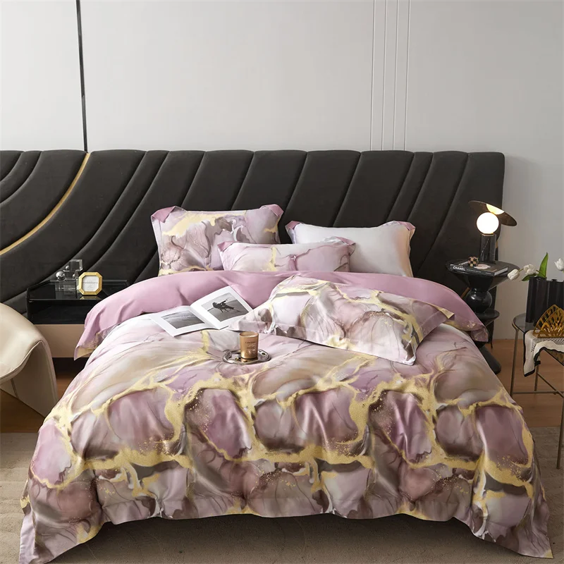 

SVETANYA Комплект постельного белья из хлопка Queen/King Size