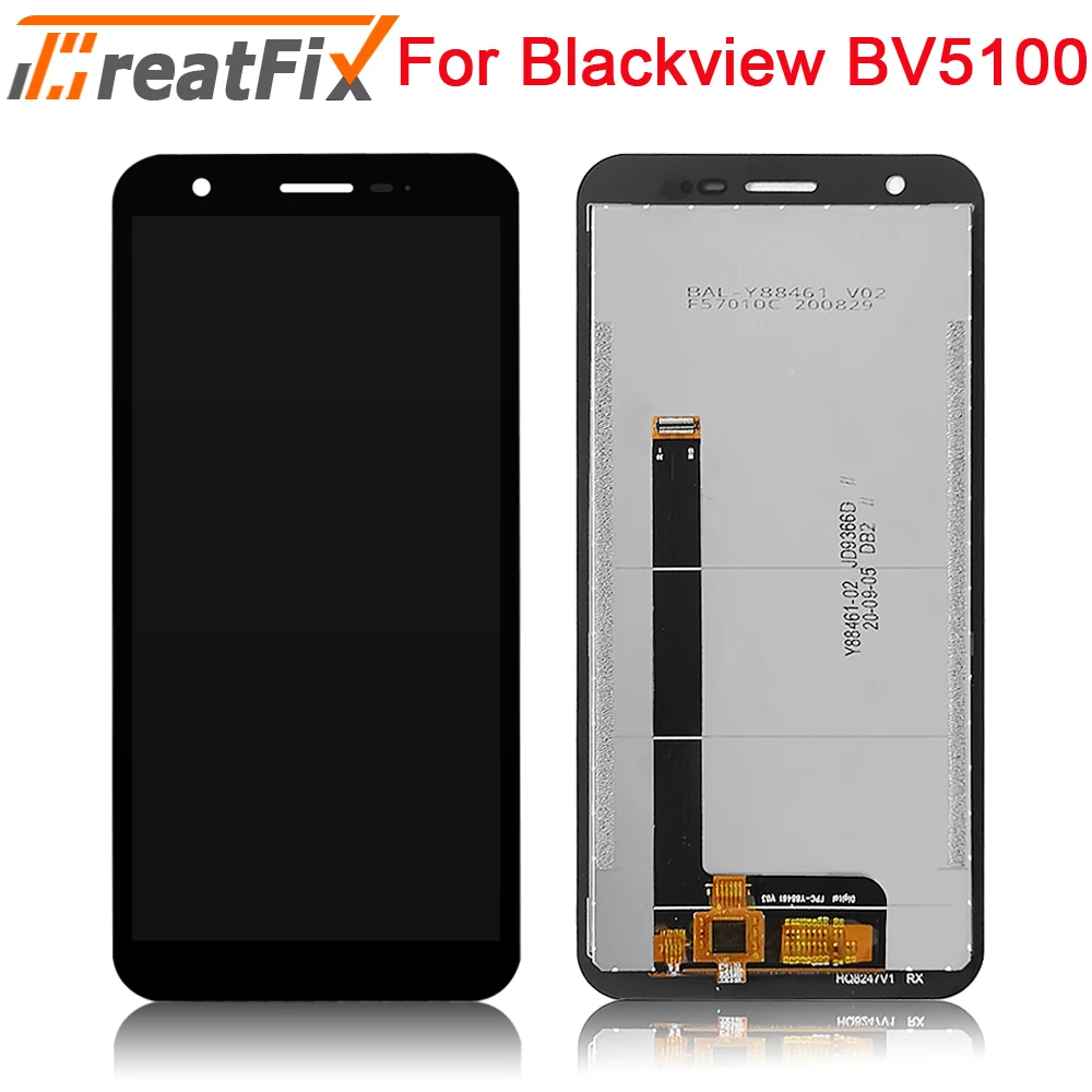 Оригинальный протестированный ЖК-дисплей Blackview BV5100 PRO, сенсорный дигитайзер, дисплей, дигитайзер, панель, замена Мобильный телефон LCD BV5100 BV 5100
