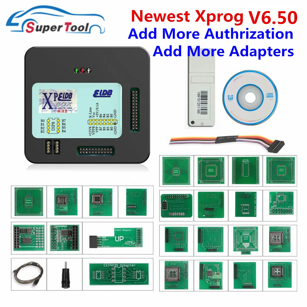 Новинка Xprog V6.12 Авто ECU Программатор Adde больше авторизации X-PROG Box XPROG M 6 12
