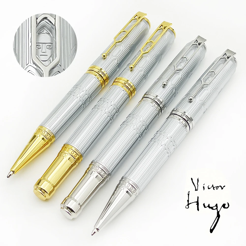 

YAMALANG Victor Hugo Writer Cathedral Architectural Luxury MB Roller Ballpoint Pen With Number 5816/8600