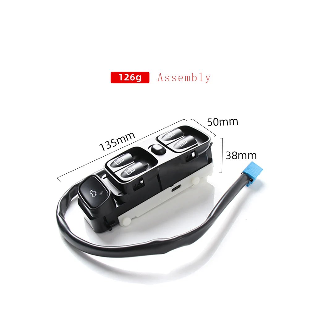 Фото Для Mercedes Benz CLK W209 Class 2003-2009 электрический переключатель управления стеклоподъемником в сборе-левый передний 2098203410 №4