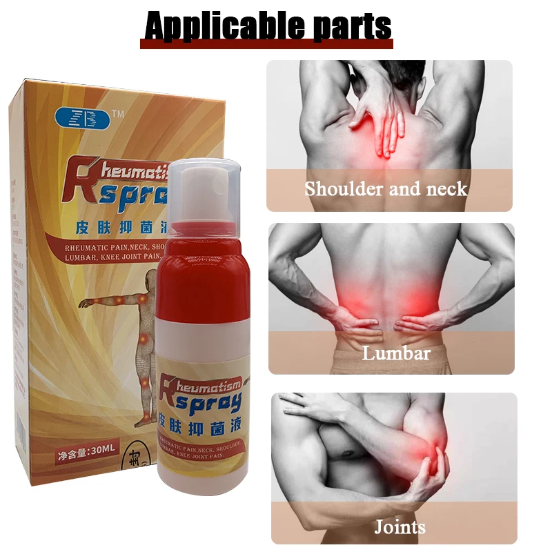 

8PCS Chinese Medicine Relieves Pain Spray Relieve Rheumatism Joint Muscle Pain Cream Bruises Swelling Thailand Tiger Oil Spray